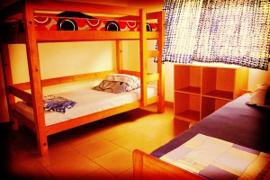 volunteer ghana dorm room